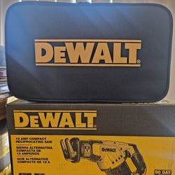 Dewalt 12 AMP COMPACT RECIPROCATING SAW
