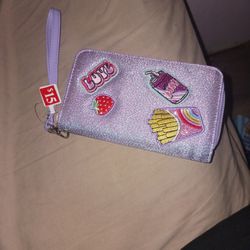 Cute Girls Wristlet Wallet