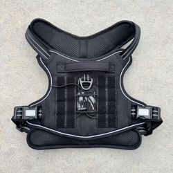 Auroth Tactical Dog Harness / Size Large/ Black