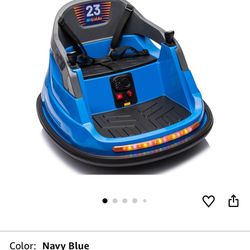 Hi Kiddo Bumper car Open And Set Up But Used Just Twice