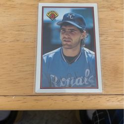 Baseball card Mark Gubicza
