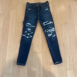 American Eagle High Rise jegging Size 4 Short