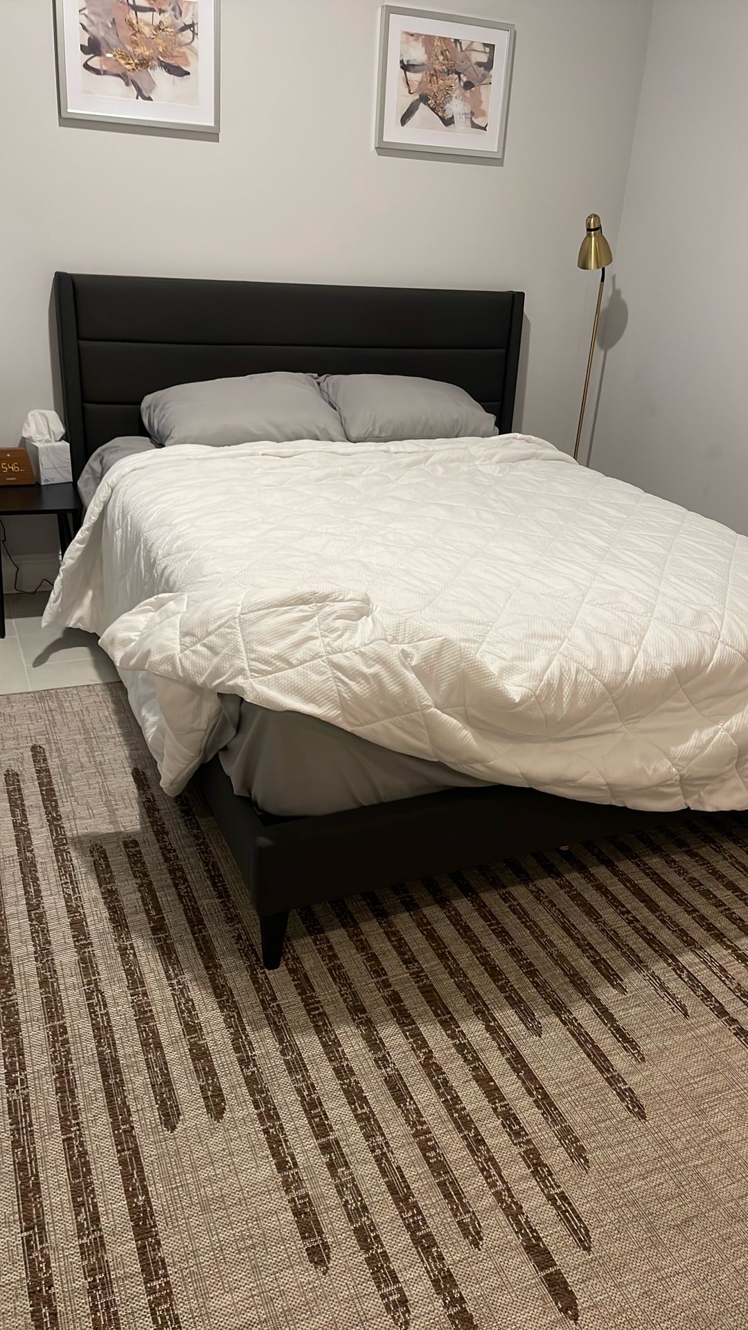 Bed Frame and Mattress