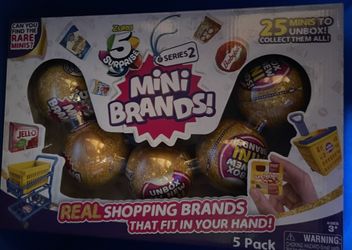 Mini Brands Box (Pack Of 5 Capsules)