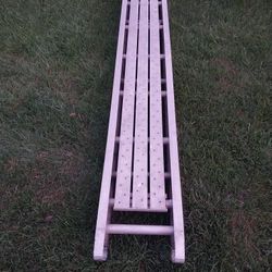 20 ×  1 ft Aluminum Scaffold  ( Condition   Good  )
