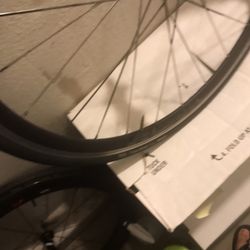 A Set Of 650c Wheels 11 Speed