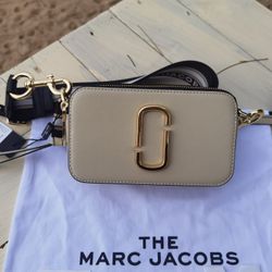 Marc Jacobs The Snapshot Crossbody Bag Cloud White Multi