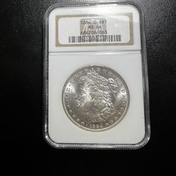 MS 64 NGC Morgan Silver Dollar