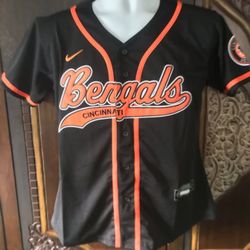 Cincinnati Bengals Boys XL  #9 Joe Burrow Jersey