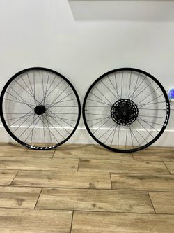 Mountain Bike WTD Wheel set/SRAM MTH Hubs and Full SRAM Eagle NX Drivetrain
