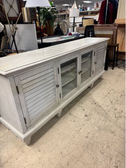Beautiful, distressed TV Console