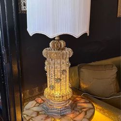 Arturo Pani MCM Hollywood Regency Table And Lamp