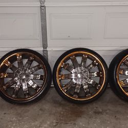 20s  Gold And Chrome 