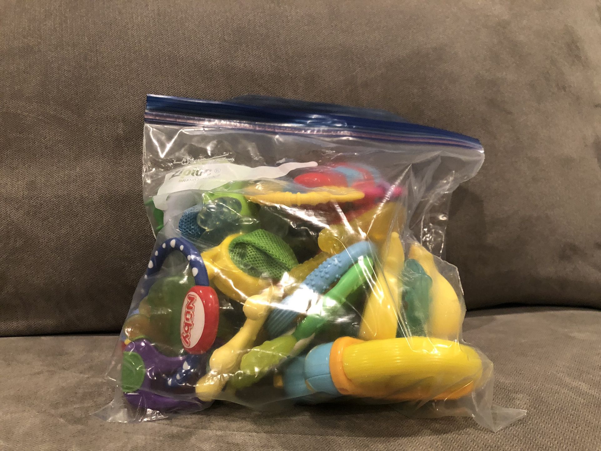 Bag of Baby Chewy Toys
