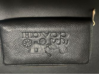 Coach carriage & horse wallet