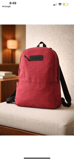 Brand new Snap On Tools Backpack RED W/black Logo Inner & Outer Pockets Rugged Design