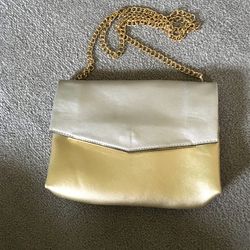 Two Toned (Gold/Silver) Purse