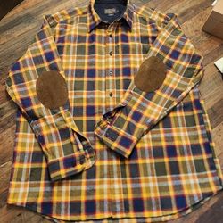 Pendleton Men's Trail Plaid Shirt. Size XL