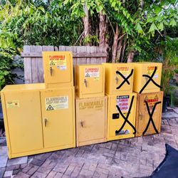 Flammable Liquid Safety Chemical Locker Cabinet 4 Sizes From $100