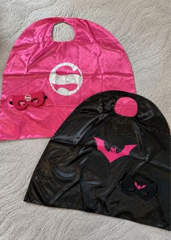 Superhero Cape & Mask Set-$10