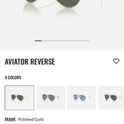 Ray Ban Aviator Reverse 