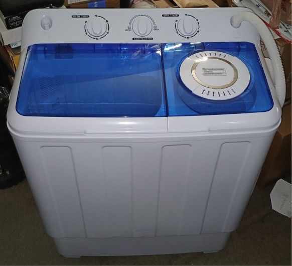 Compact Washing Machine with Spin Dryer