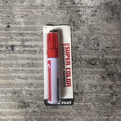 Supreme Permanent Red Marker