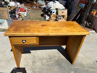 Solid wood desk for sale