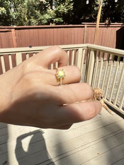 New Moissanite 10H10A Engagement Ring 2CT, 18K White Gold Plated Sterling Silver