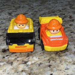 Fisher Price Little People Wheelies Bundle 