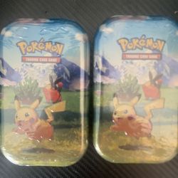 2x Pokémon Mini Tins