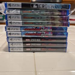 Spider-Man Ratchet And Clank MLB The Show Destruction All Stars VG PS5