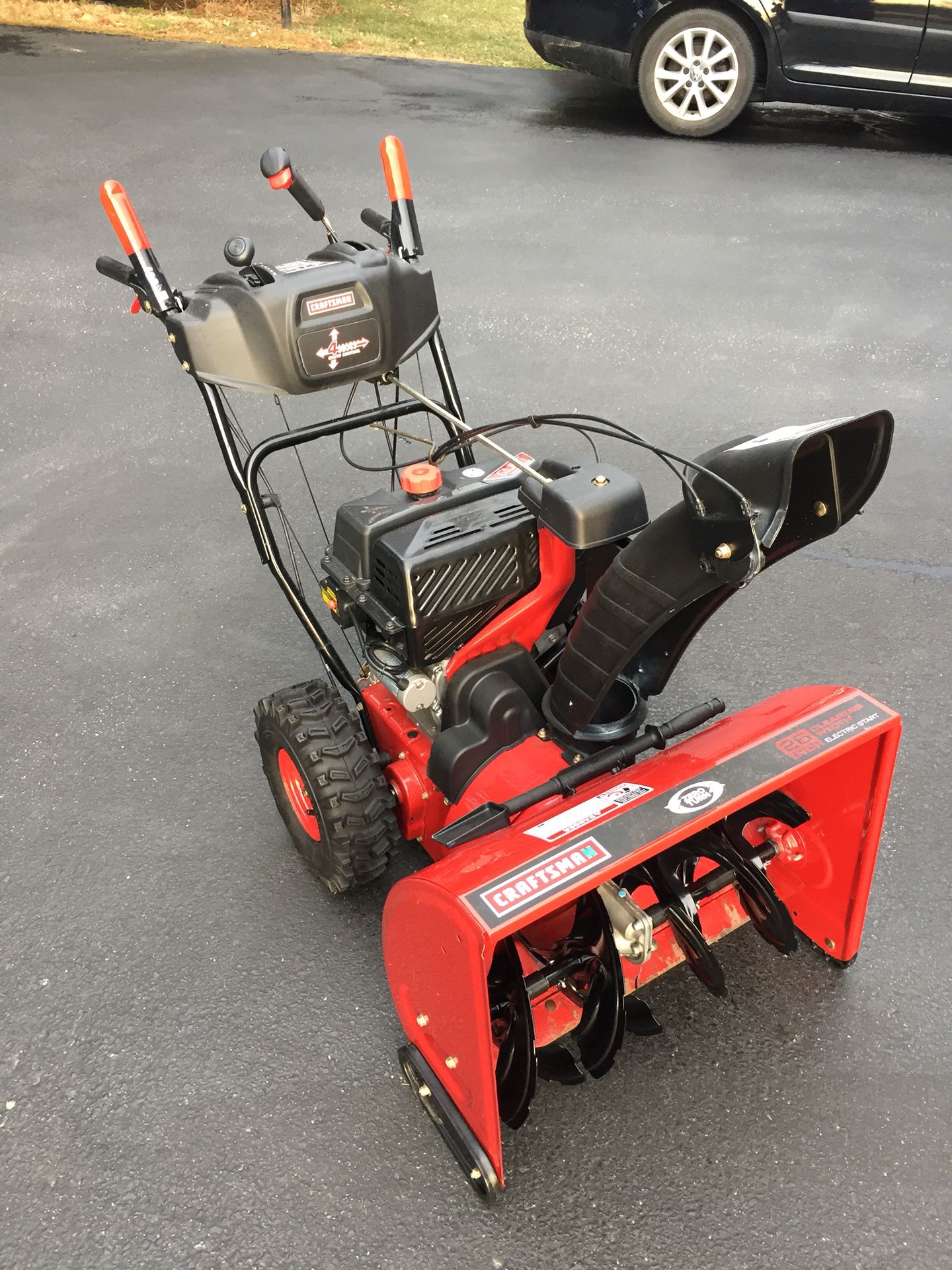 Craftsman 26” Gas Powered Snowblower - LIKE NEW CONDITION