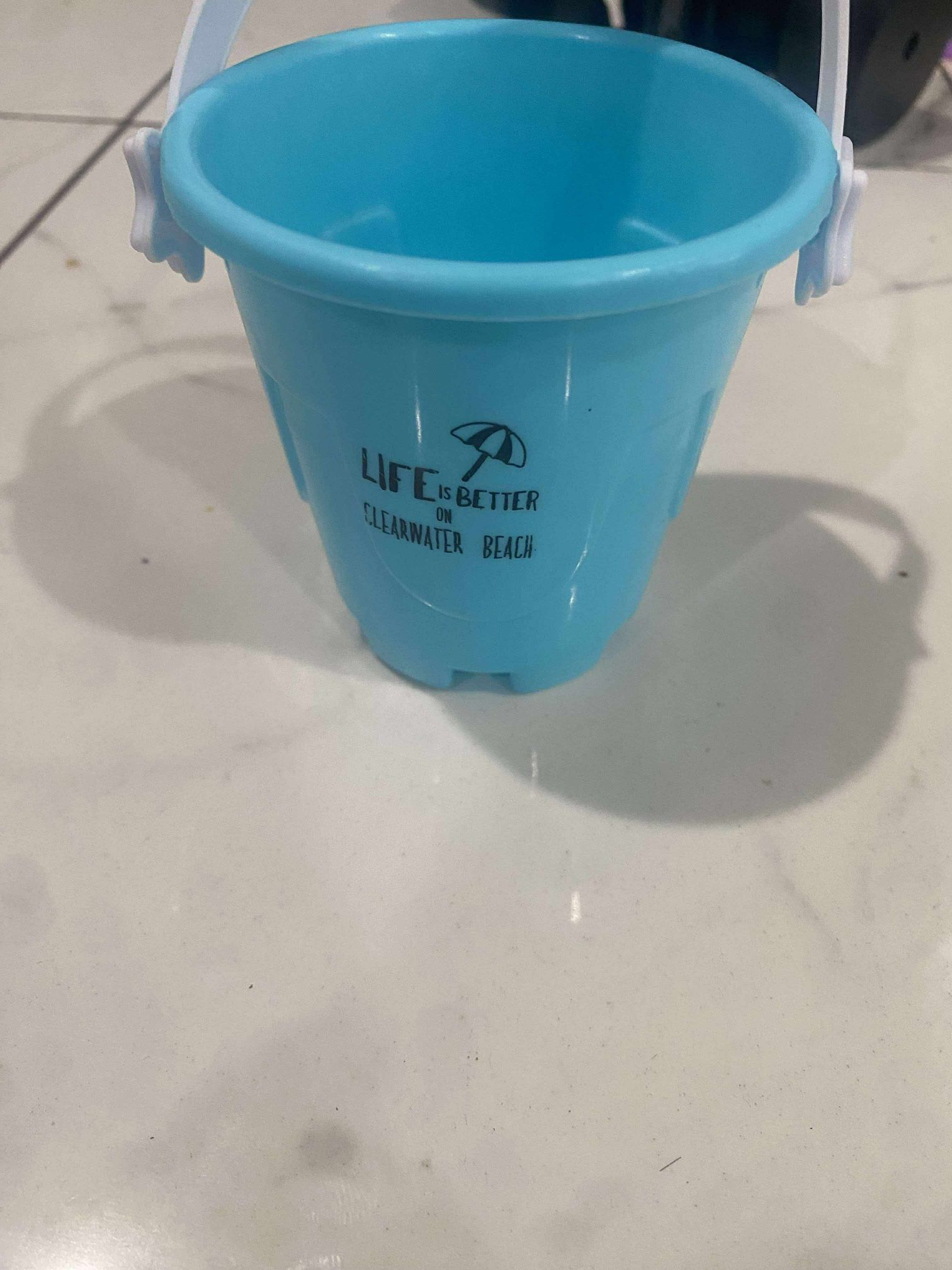 Life Is Better In Clearwater Beach Miniature Water Bucket