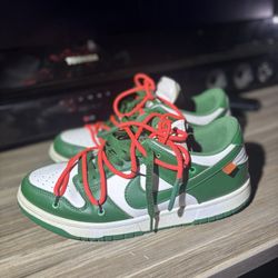 Nike Dunk Low Off-White Pine Green Size 10