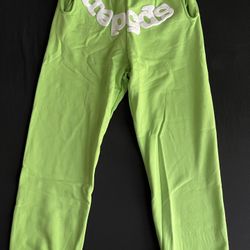 Sp5der Sweatpants Slime Green