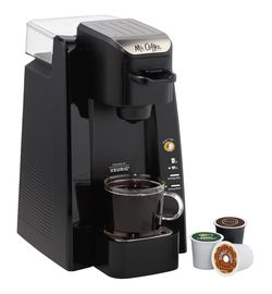 Mr. Coffee BVMC-SC500-1 Single K-Cup Brewing System, 24 oz, Black