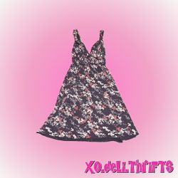 💕Floral Deep V Laced Top/Mini Dress💕