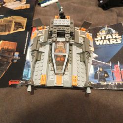 Lego Star Wars Snowspeeder Set 7130 and Desert Skiff