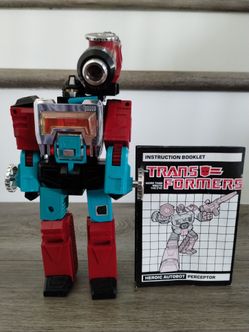 1984 G1 Transformers Perceptor Action Figure