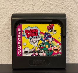 Bubble Bobble Sega Game Gear Cartridge