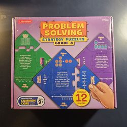 Lakeshore Learning Problem Solving Strategy Puzzles Grade 4 NEW homeschool