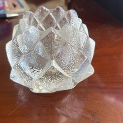 Glass Candle Holder