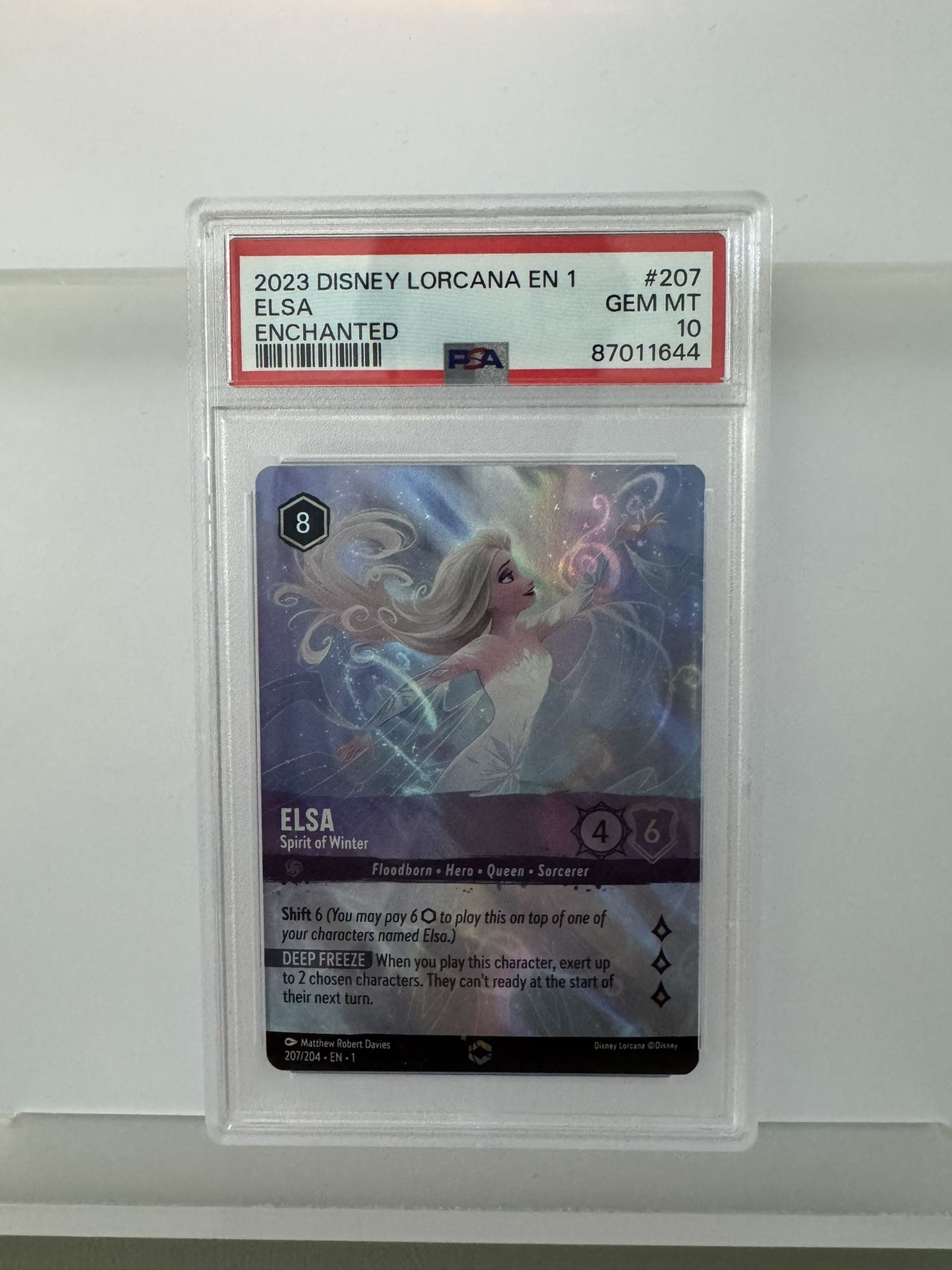 Elsa Enchanted PSA 10