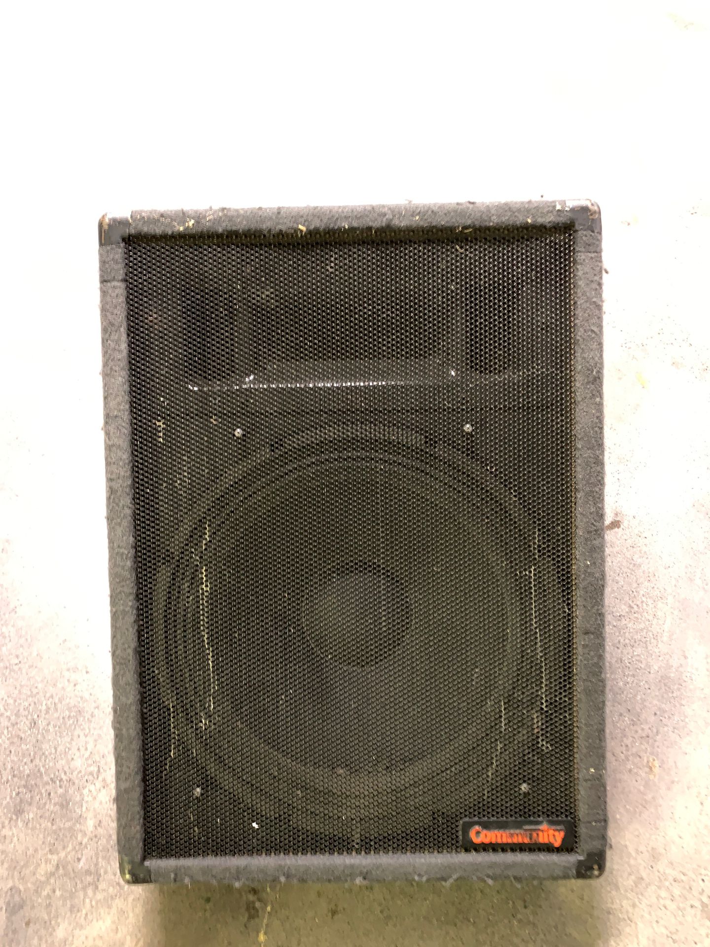 Community Wedge Stage Monitor CSX3800 Two Way Speakers Pro Audio
