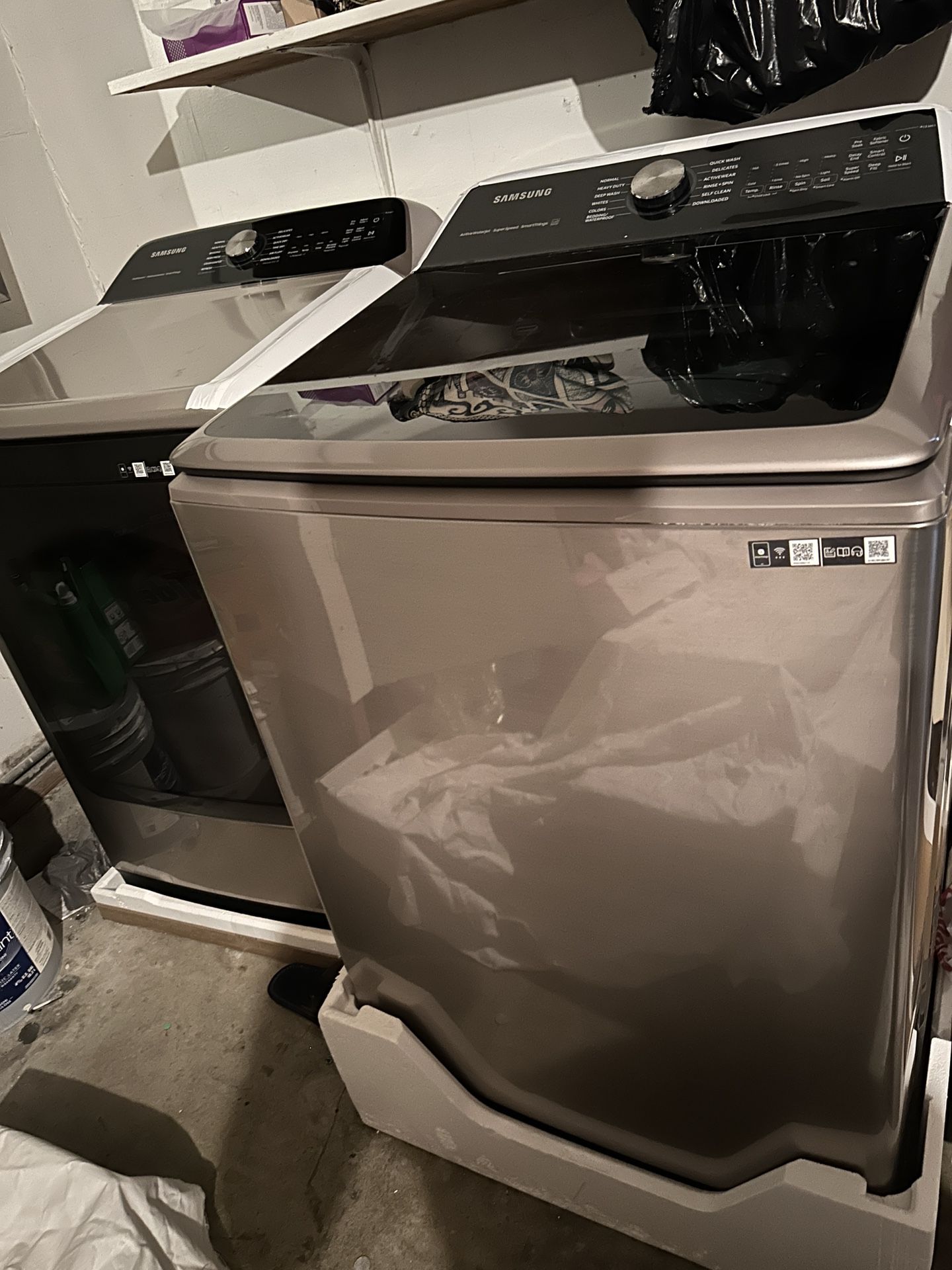 Samsung Washer and Dryer (Brand new)