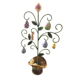 Jim Shore Heartwood Creek Easter Spring Tree & Ornaments Enesco 2007 INCOMPLETE
