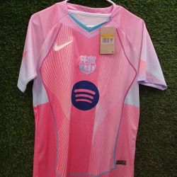 Lamine Yamal Pink Barcelona Large Small Medium Jersey 
