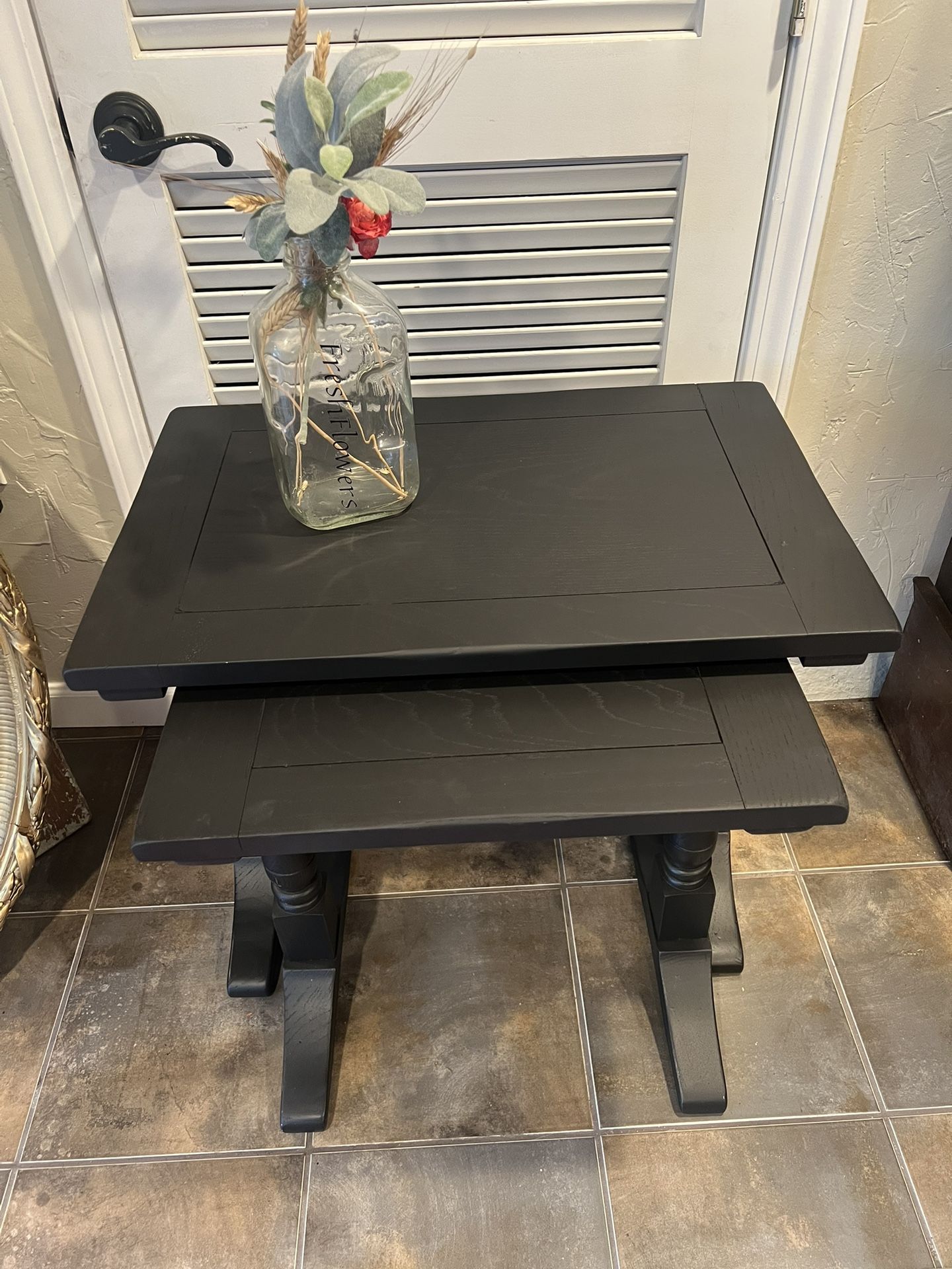 Black Nesting Tables