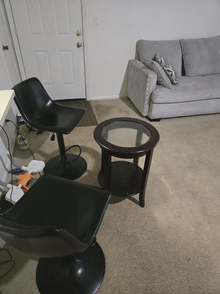 Kitchen Chair And A Little Table